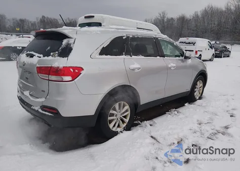 2017 Kia Sorento 2.4L Lx from USA, damaged, VIN 5XYPGDA30HG278249